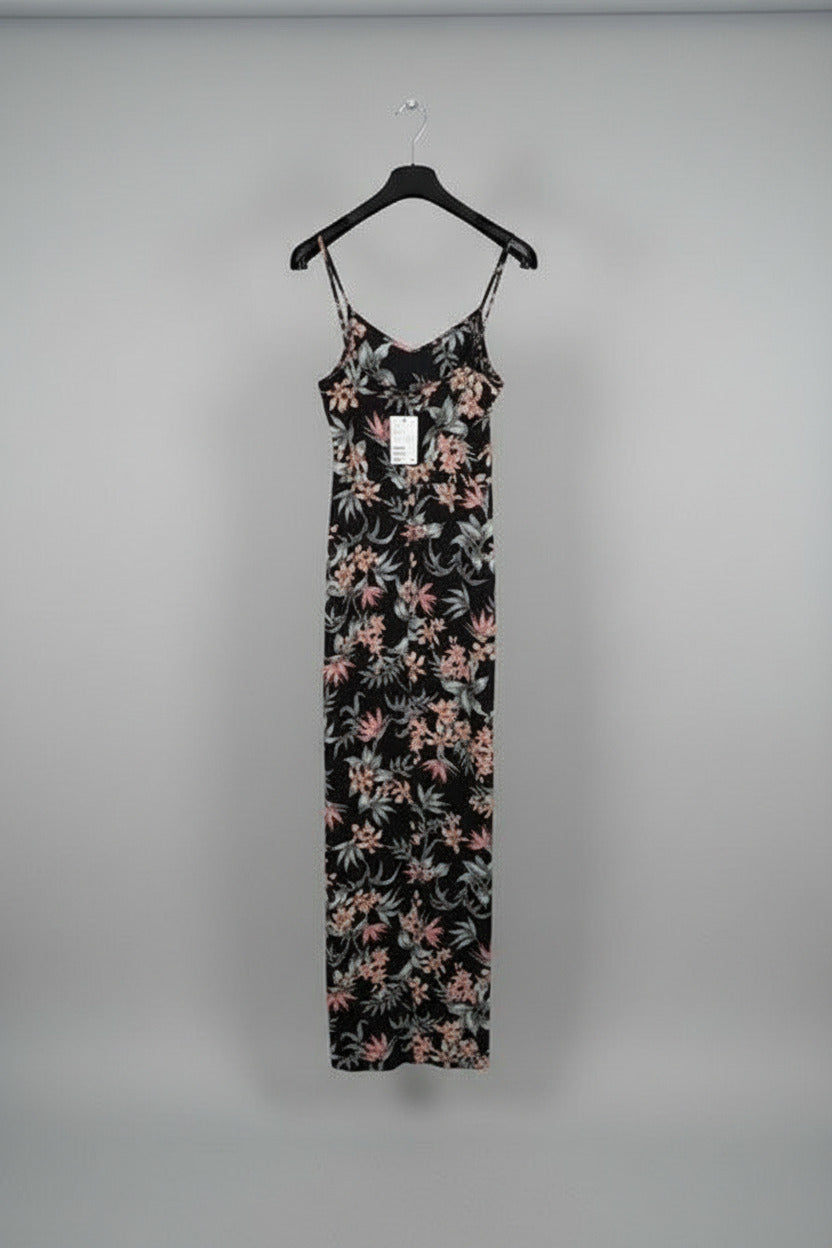 H&M Womens Floral Print Maxi Dress