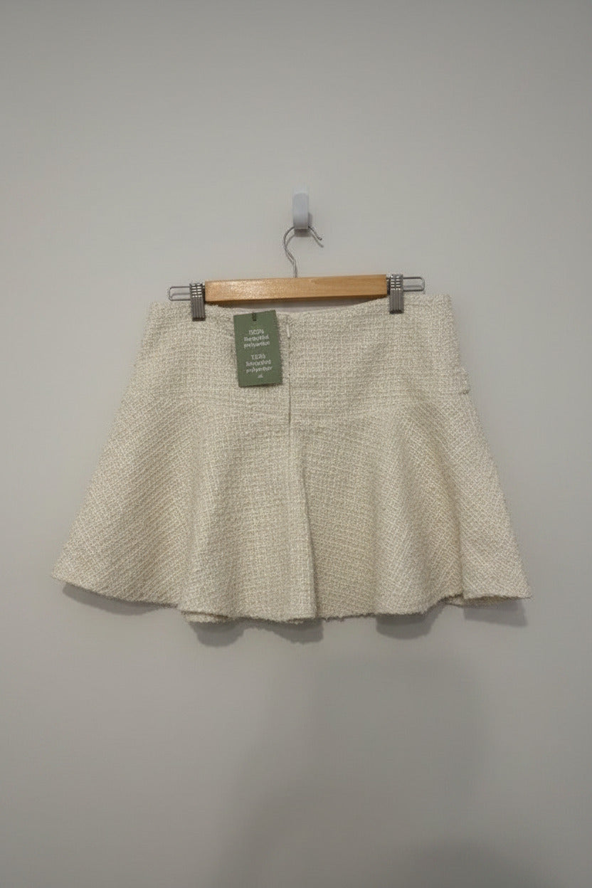 H&M Womens Boucle Mini Skirt