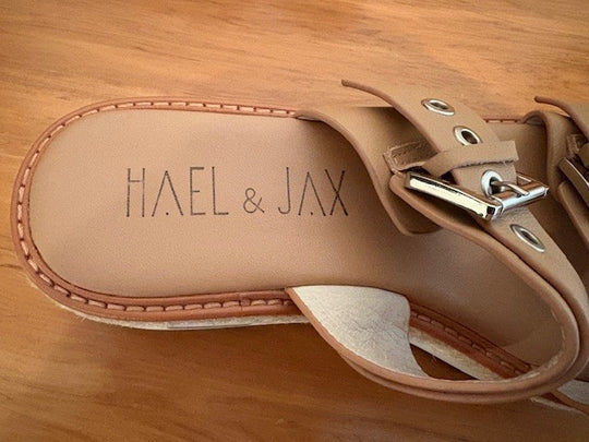 Hael & Jax Leather Slide