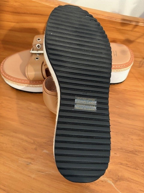 Hael & Jax Leather Slide
