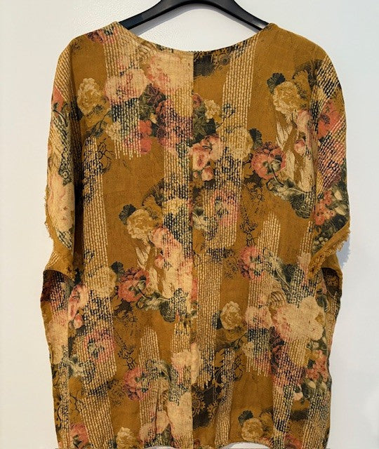 Helga May Linen Top