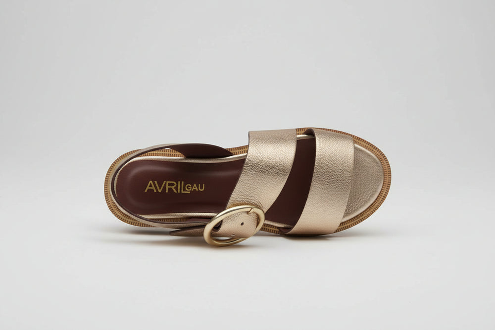Bronze Avril Gau Sandals 37.5