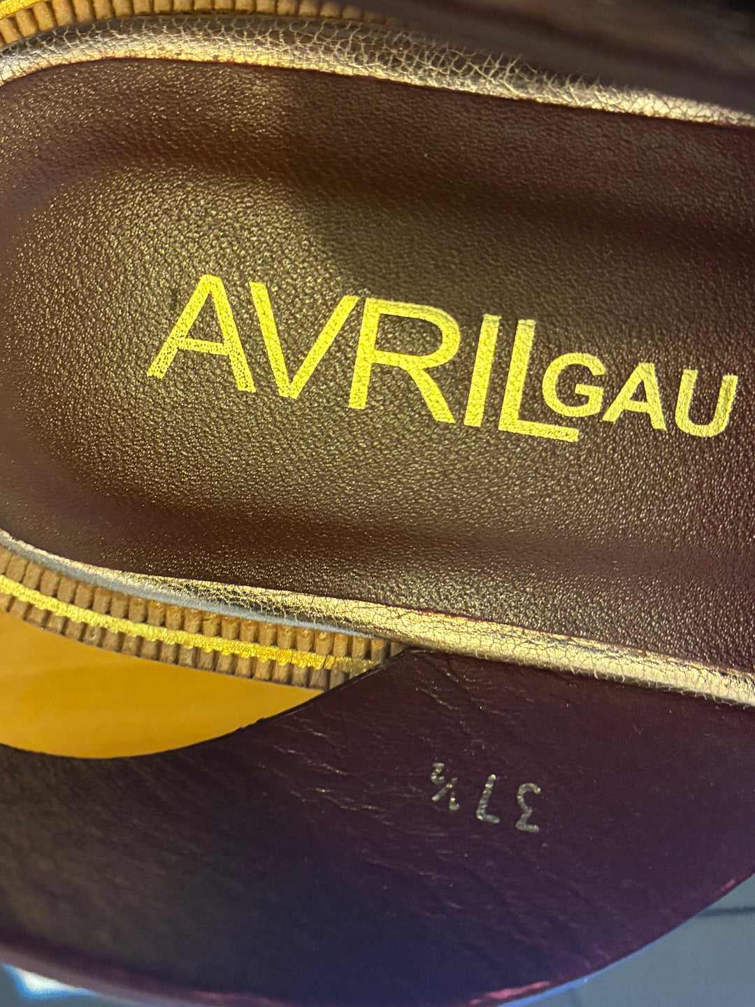 Bronze Avril Gau Sandals 37.5