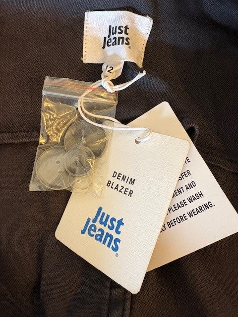 Just Jeans Womens Denim Blazer