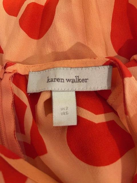 Karen Walker 100% Silk Summer Dress