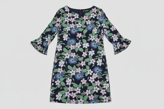 Karl Lagerfield "Paris" Shift Dress