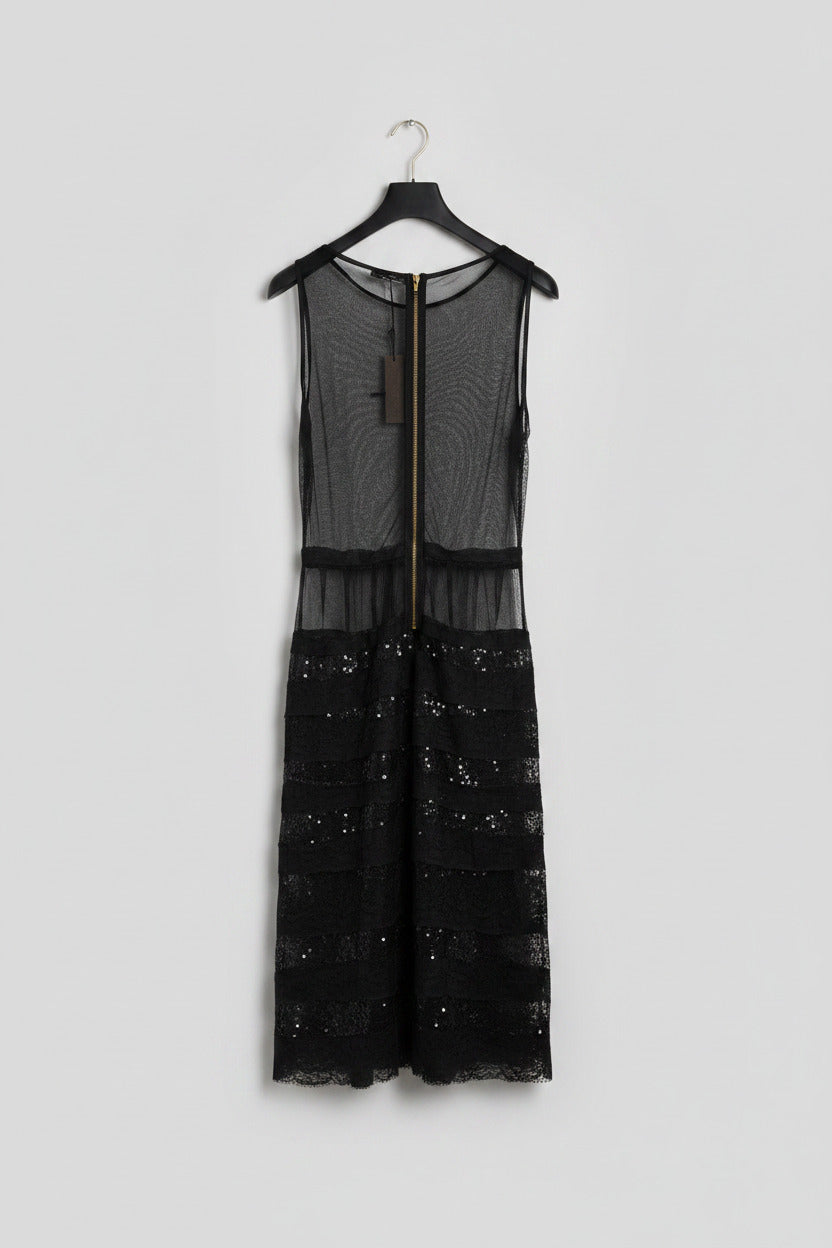 Kate Sylvester Sheer Midi Dress