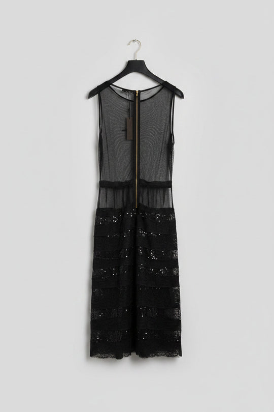 Kate Sylvester Sheer Midi Dress