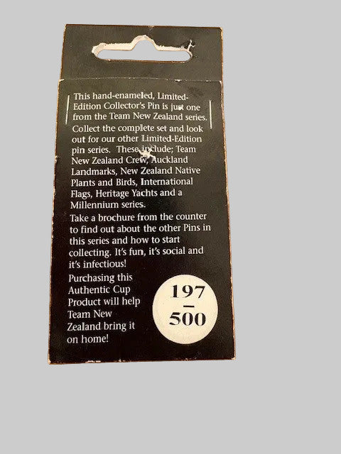 Team New Zealand Lapel Pin