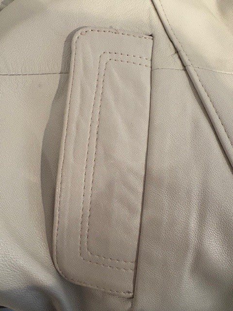 Womens Long Leather Coat