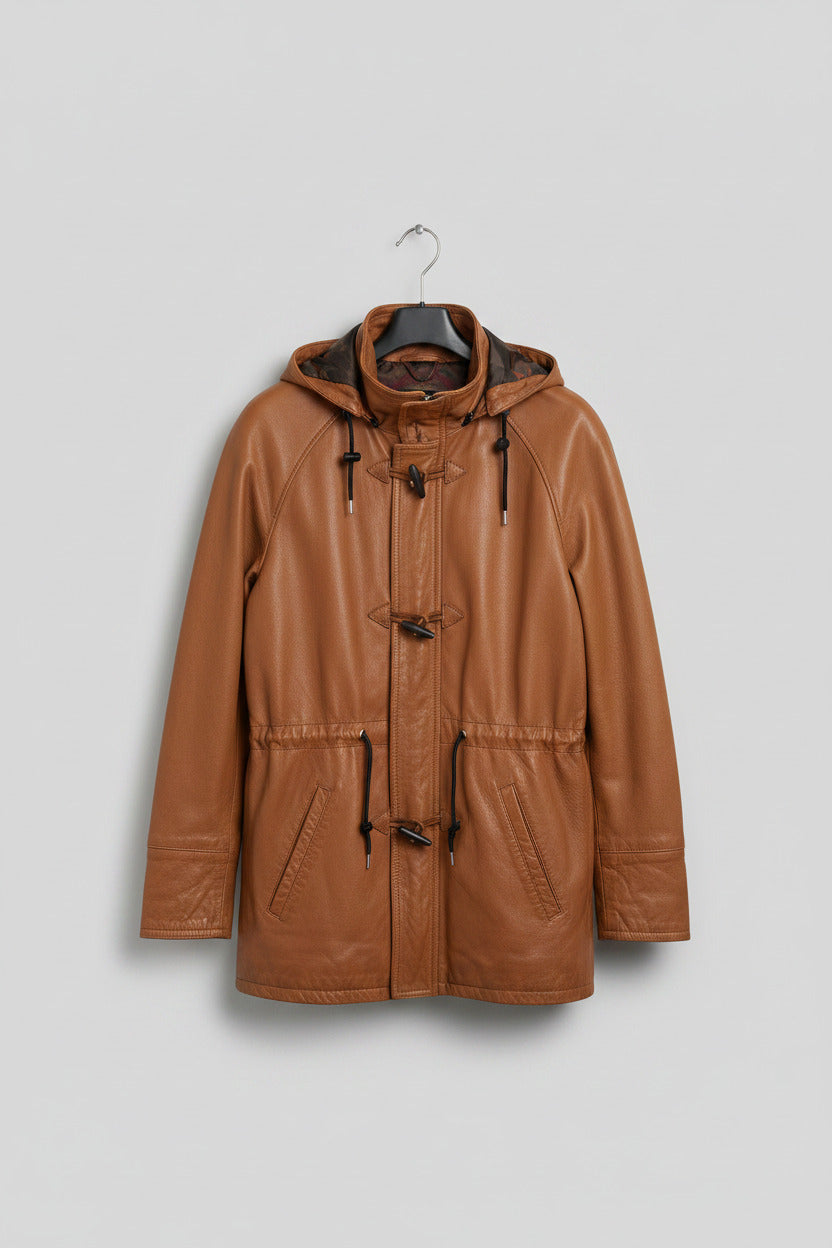 Vintage Leather Parka