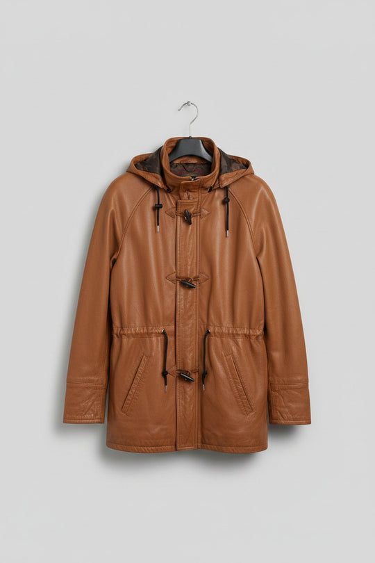 Vintage Leather Parka