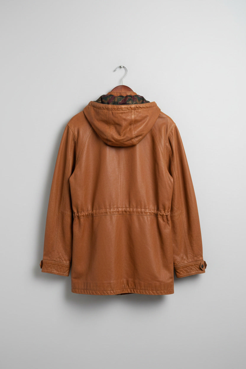 Vintage Leather Parka