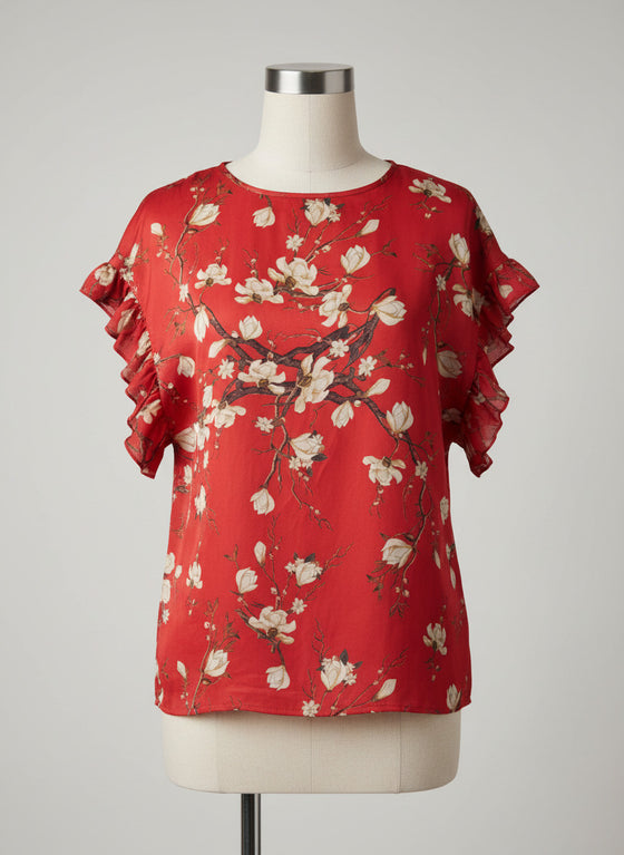 "Lemon Tree Short Sleeve Top