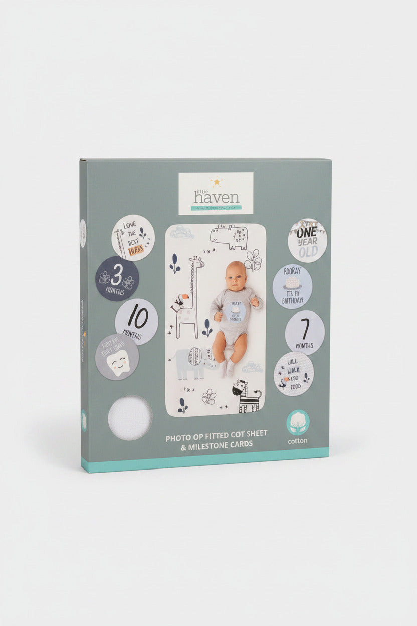 Little Haven Fitted Cot Sheet