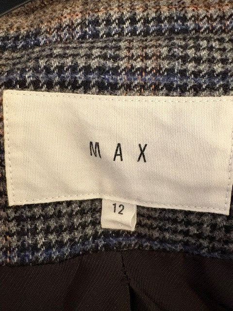 Max Womens Double Breasted Blazer
