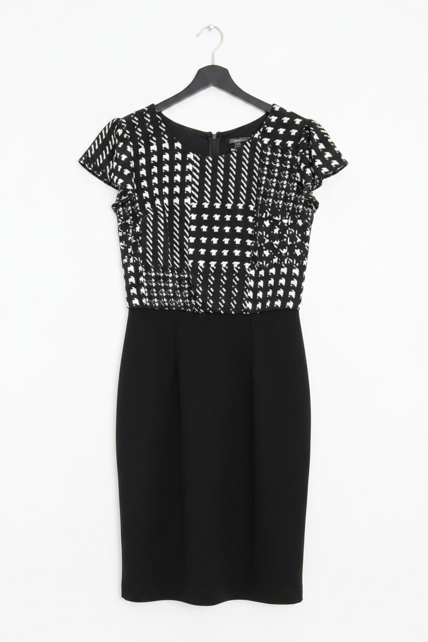 Oliver Black Womens Tailored Dress