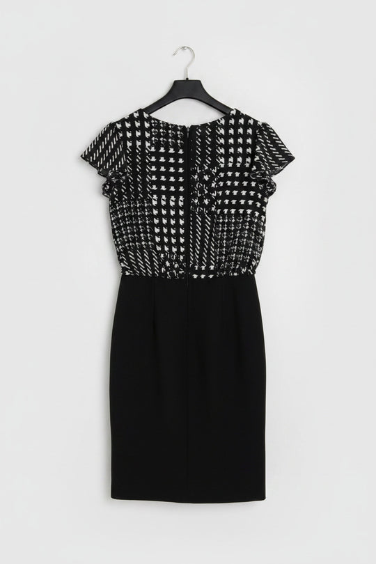 Oliver Black Womens Tailored Dress