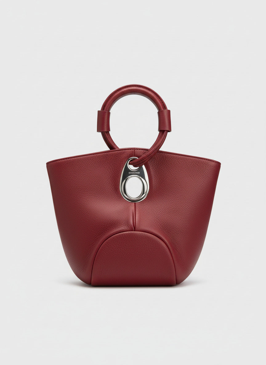Oroton Leather Hobo Handbag