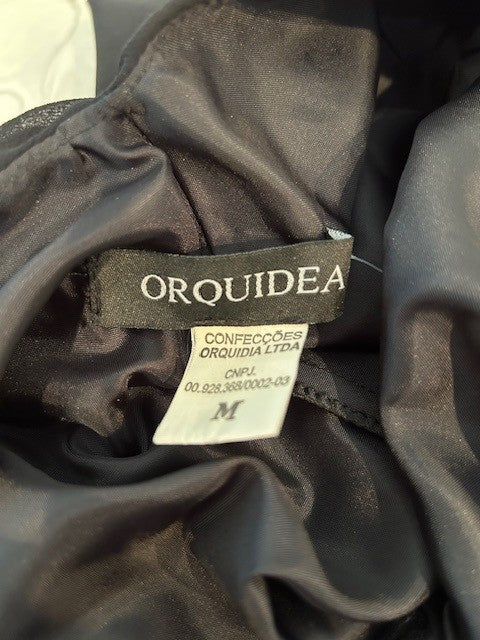 Orquidea Black Evening Dress