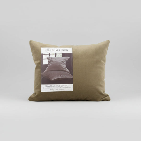 M.M Linen Euro Pillow Covers