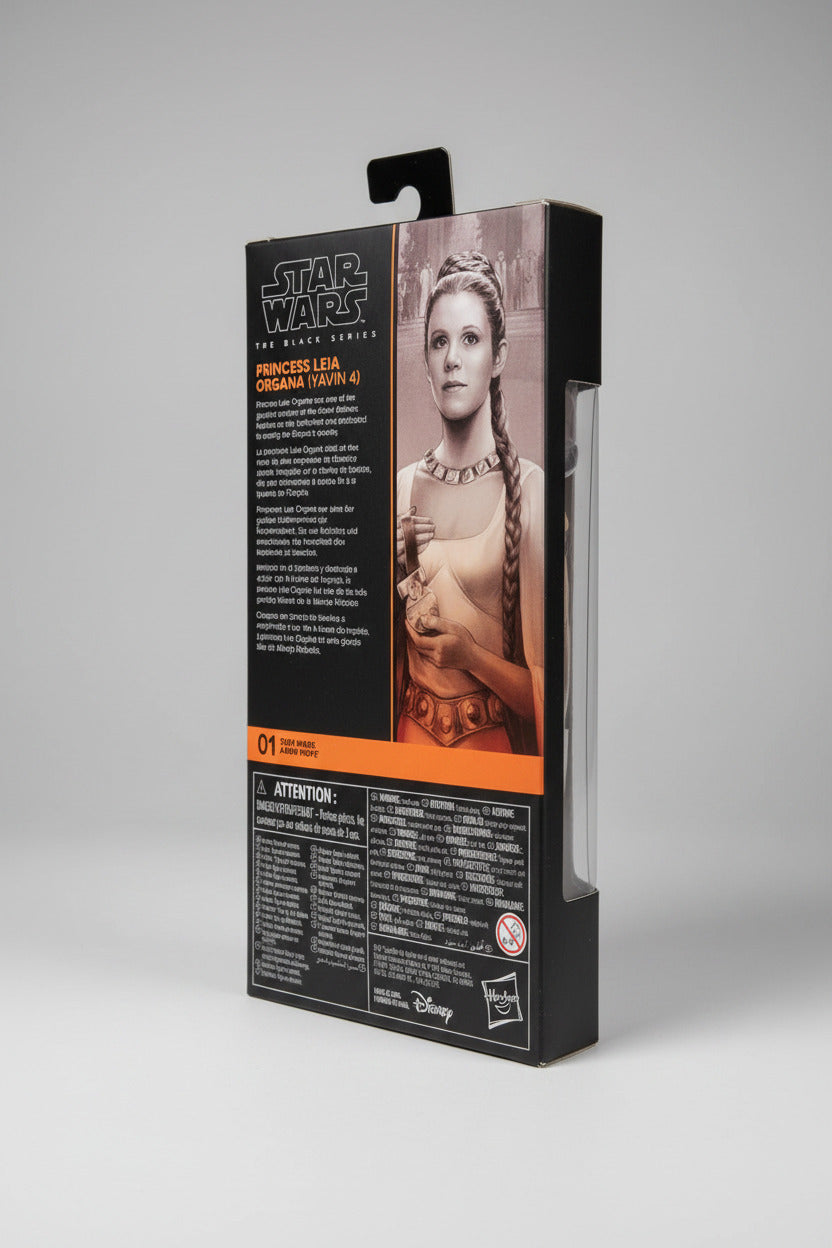 Star Wars The Black Series Princes Leia Organa (Yavin 4) Action Figure
