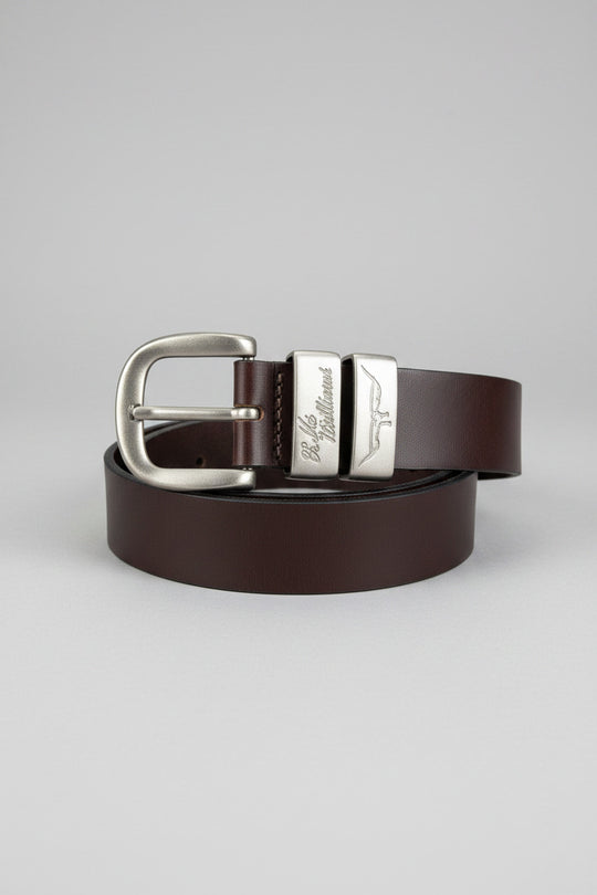 Mens RM Williams Solid Hide Belt