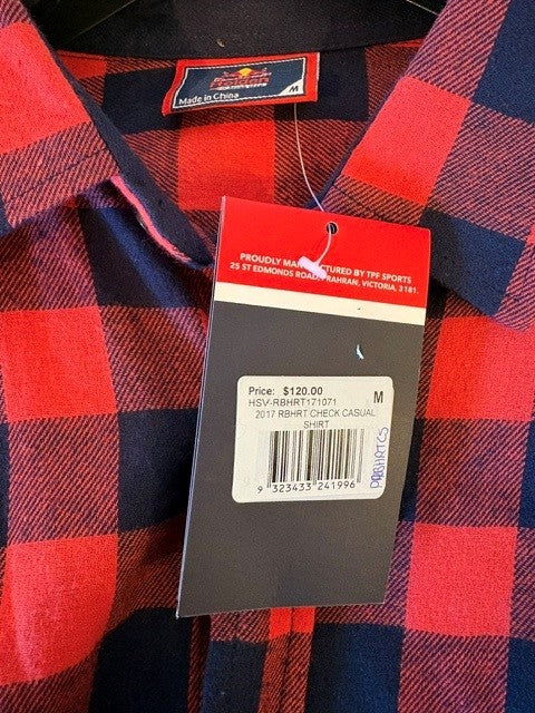 Red Bull Holden Racing Mens Long Sleeve Shirt