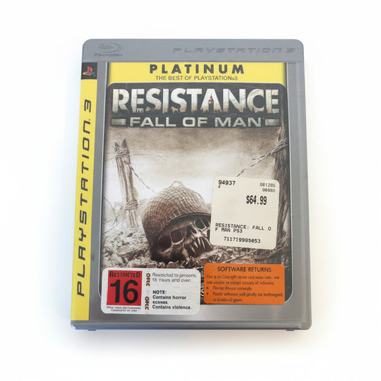 Resistance "Fall of Man" Playstation 3 Game