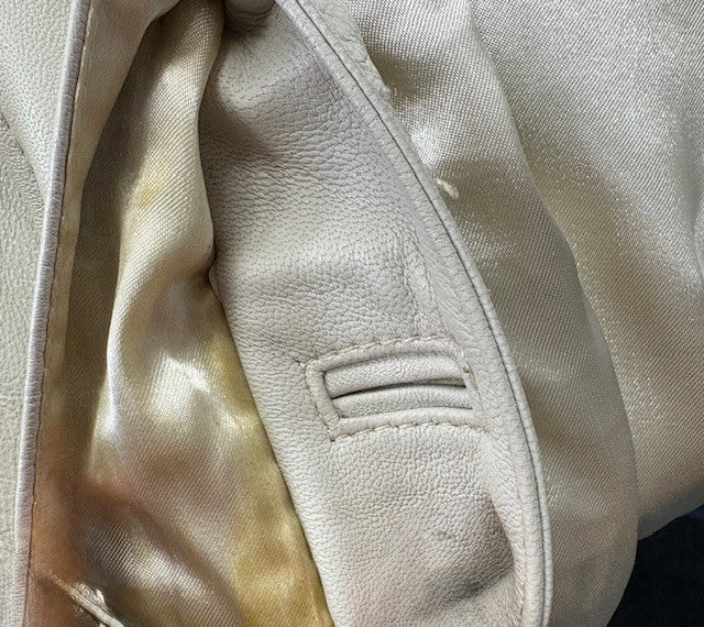 Vintage "Rima" Leather Trench Coat