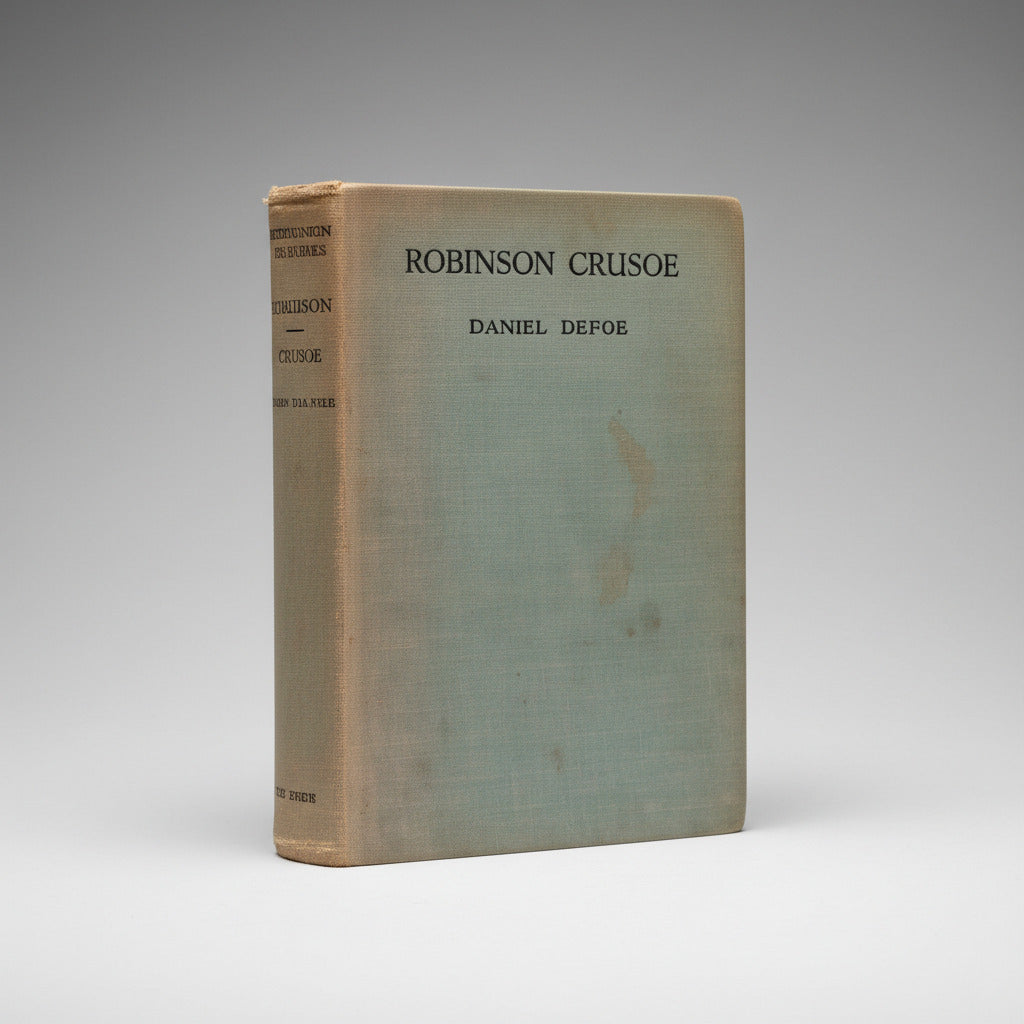 Vintage "Robinson Crusoe" Hard Cover Book