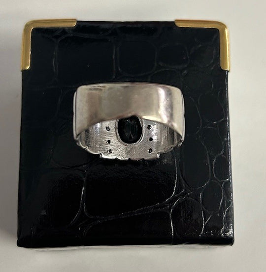 Sapphire & Diamond Ring