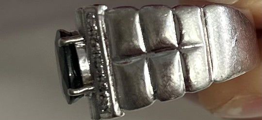 Sapphire & Diamond Ring
