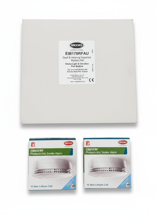 Brooks Deaf & Hearing Impaired Radio Link Alarm Systemn