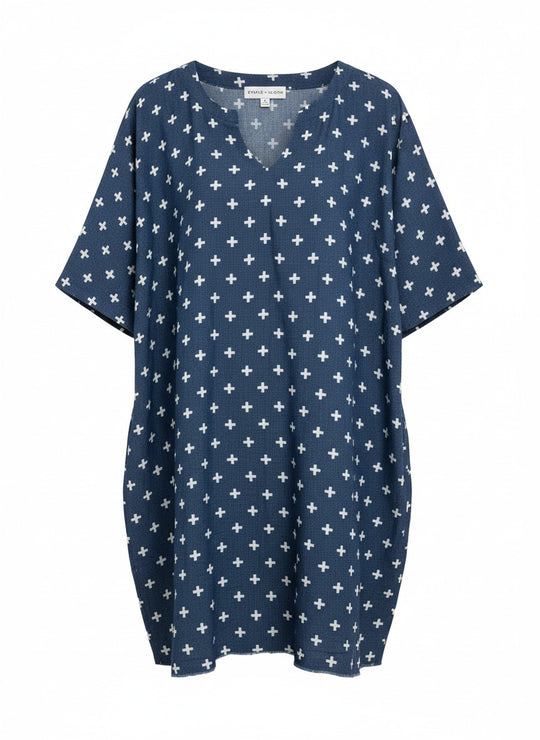 Staple + Cloth Denim Tunic