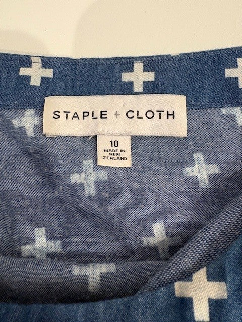 Staple + Cloth Denim Tunic
