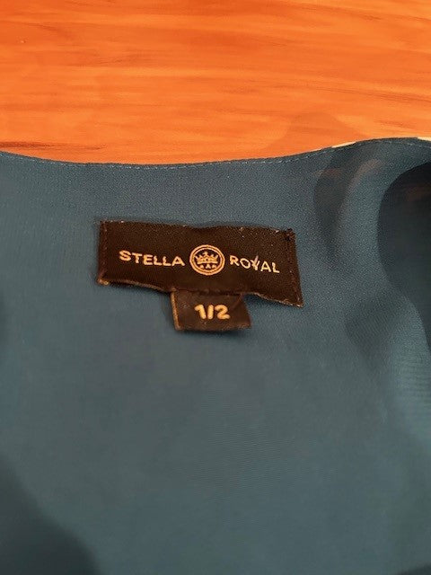 Augustine Stella Royal Plus Size Top