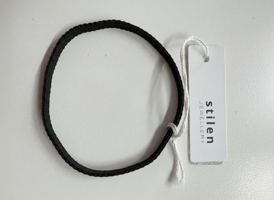 Stilen "Brook Black" Woven Bracelet