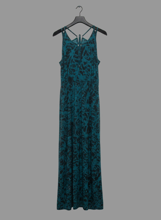 Storm Halter Neck Maxi Dress