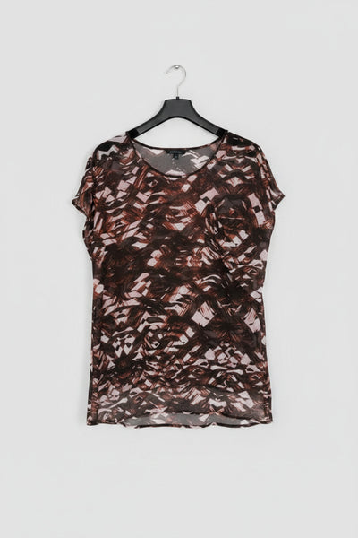 Womens "Storm" Cap Sleeve Blouse