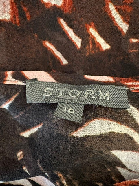 Womens "Storm" Cap Sleeve Blouse
