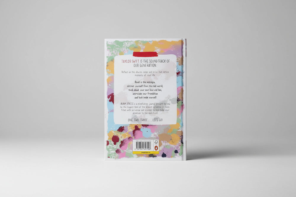 Taylor Swift "Blank Spaces" Fan Journal