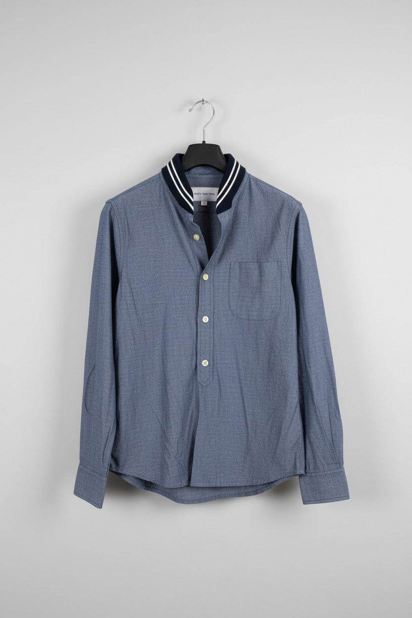 Thom Browne Mens Denim Shirt