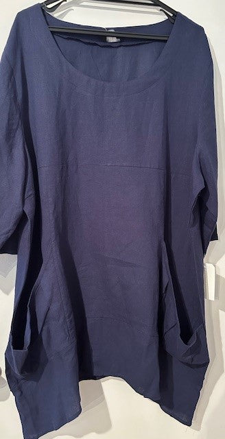 Sara Plus Size Pocket Tunic