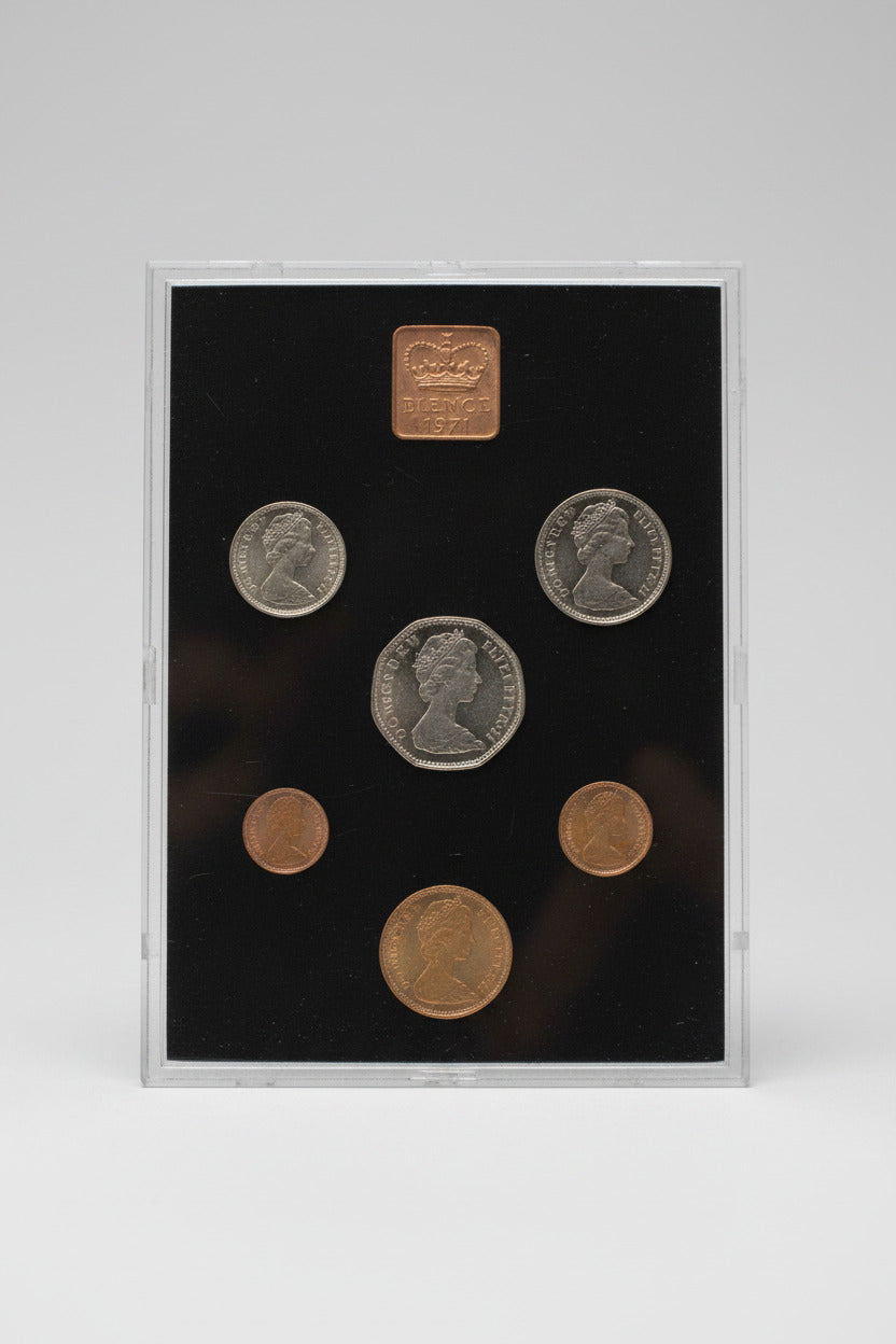 1971 United Kingdom Royal Mint Proof Coin Set