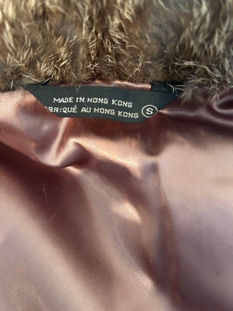Vintage Rabbit Fur Jacket