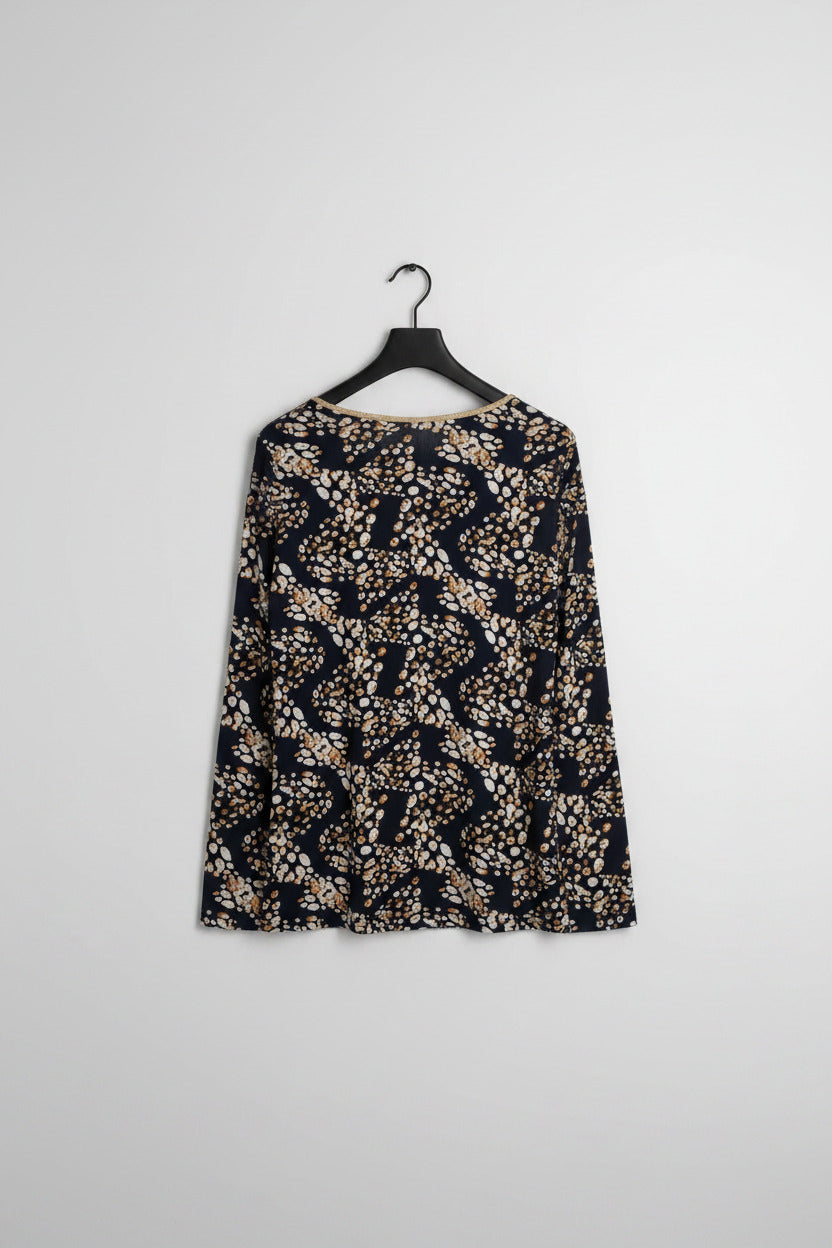 Womans "Wild South "Long Sleeve Crew Neck Top
