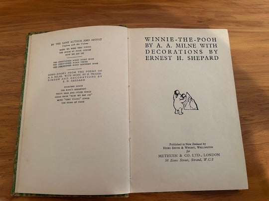 Winnie The Pooh Book By AA Milne
