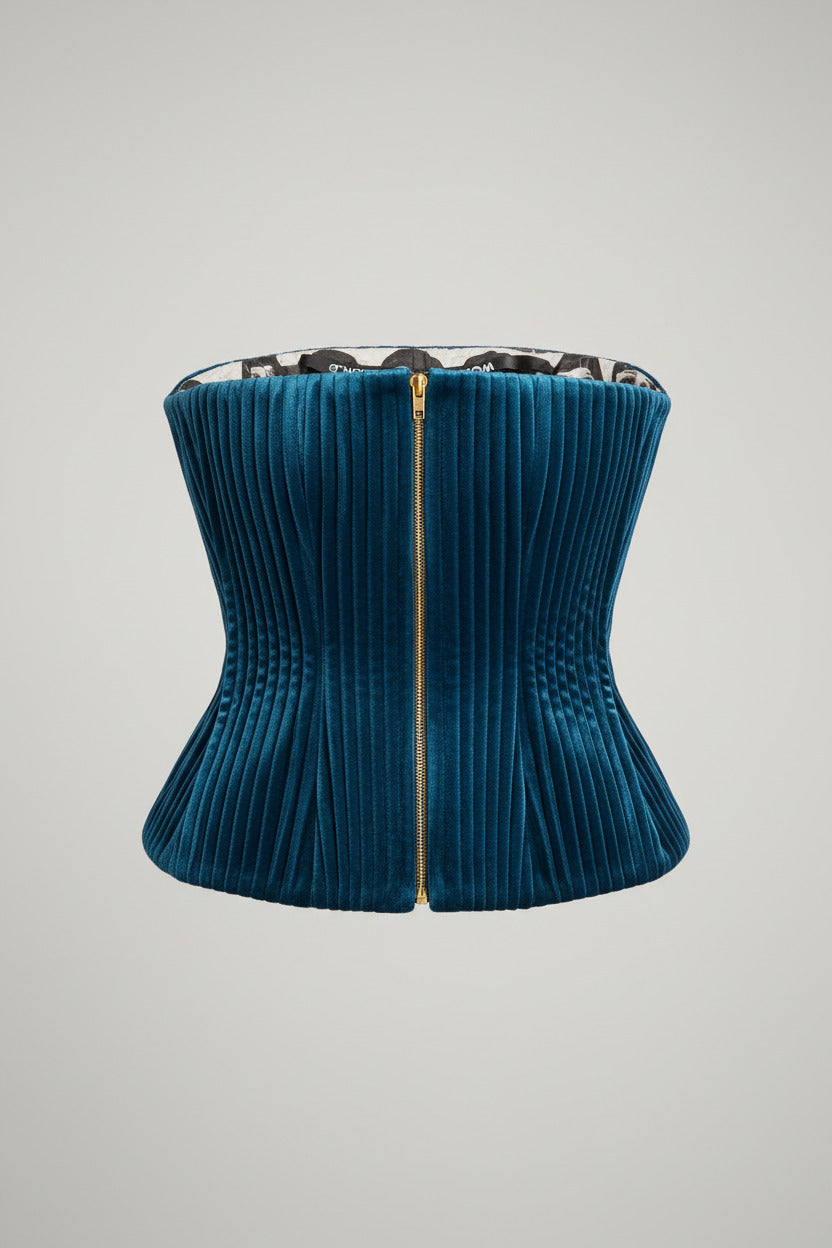 World Womens Pleated Tube Top