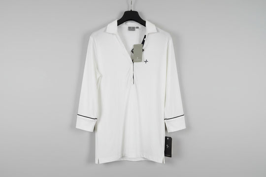 "X Cross" 3/4 Sleeve Lycra Top